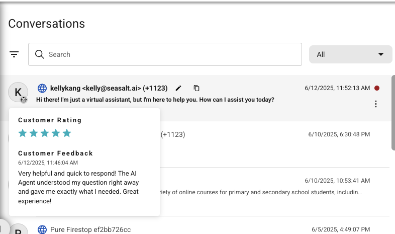 Custom form setting on SeaChat