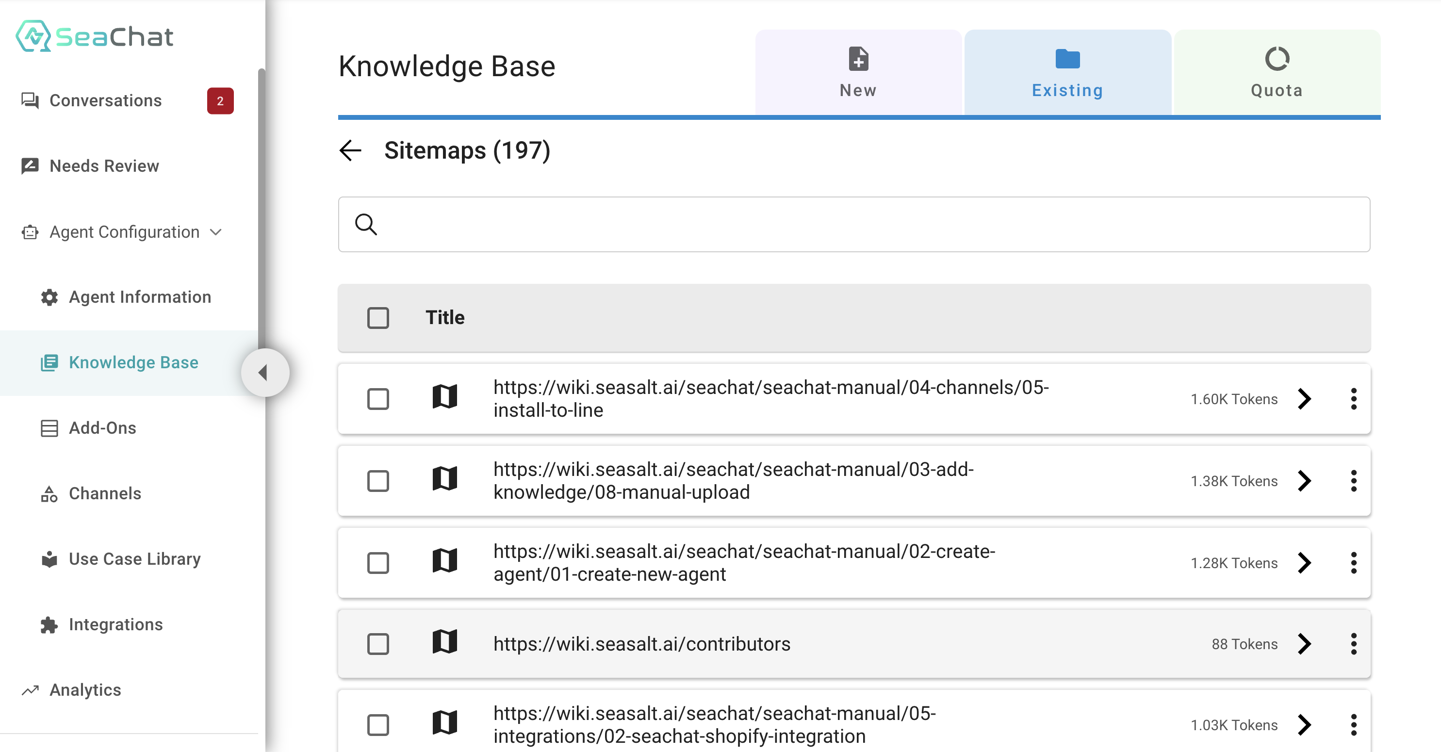 Update your agent's Knowledge Base on a weekly bases to improve the performance of your agents' response.