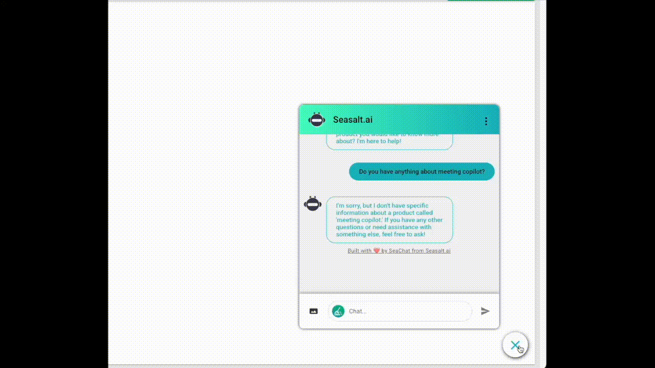 SeaChat 的自定义表单设置